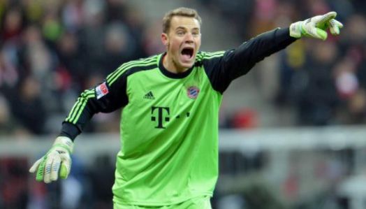  诺伊尔复出即创德甲零封纪录  